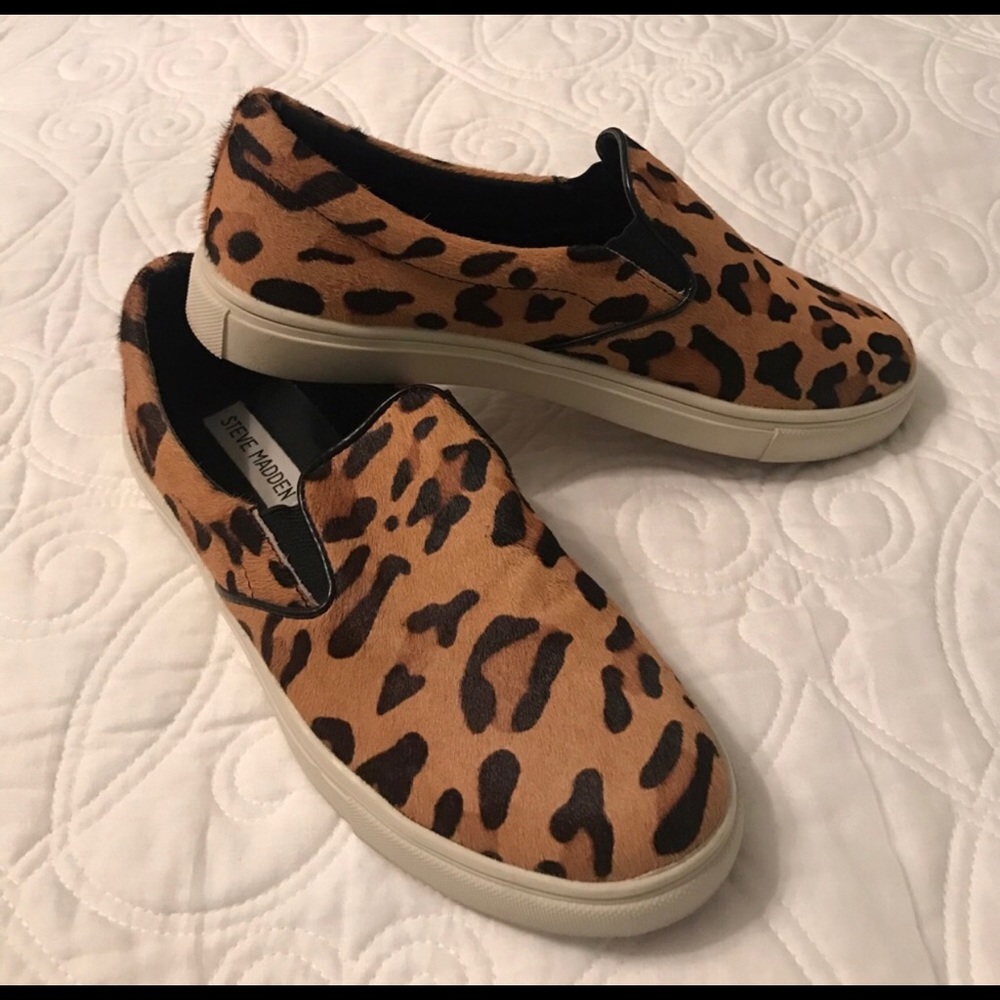 Steve Madden Leopard Sneakers